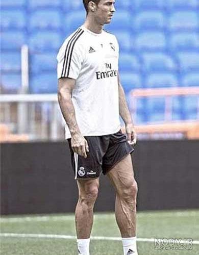  عکس پای رونالدو و مسی