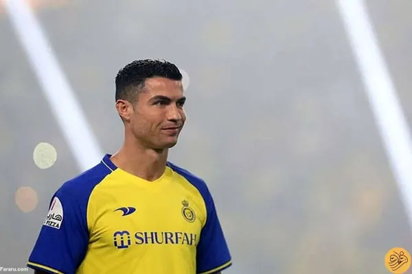  عکس رونالدو روی برج خلیفه