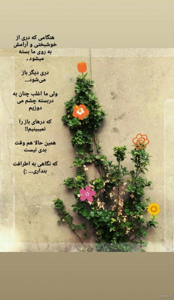  عکس و متن صبح بخیر چهارشنبه