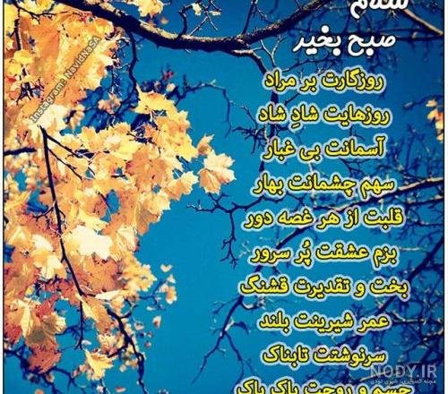  عکس طبیعت با متن صبح بخیر