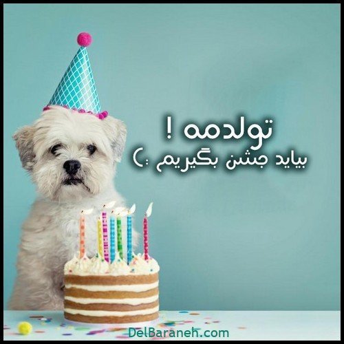  عکس نوشته تولدم مبارک جدید