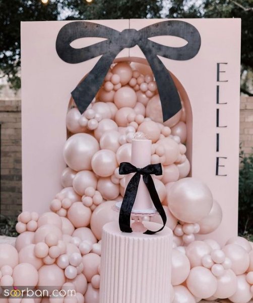  25 تم تولد دخترانه شیک و لاکچری