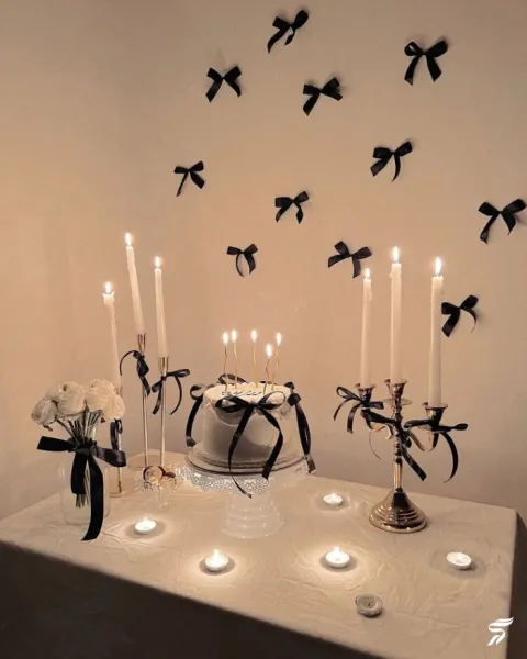  تم تولد دخترانه ساده و کم هزینه