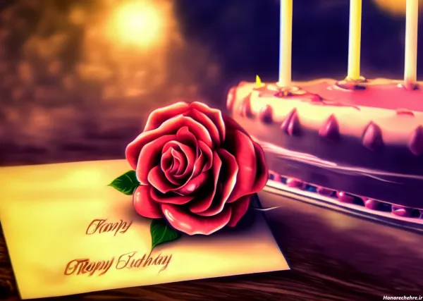 عکس تولدت مبارک عزیزم جدید