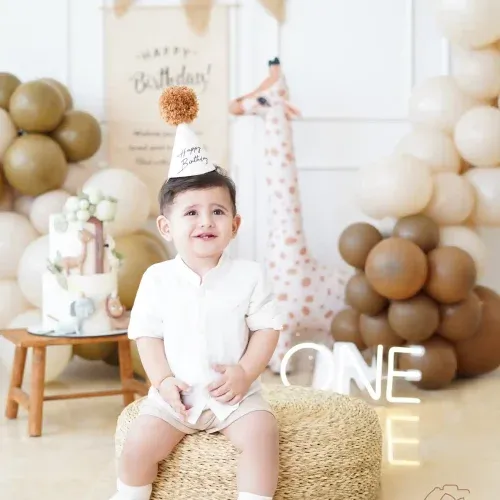  ایده عکس تولد کودک در خانه