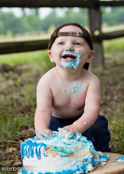  ایده عکس تولد کودک در فضای باز