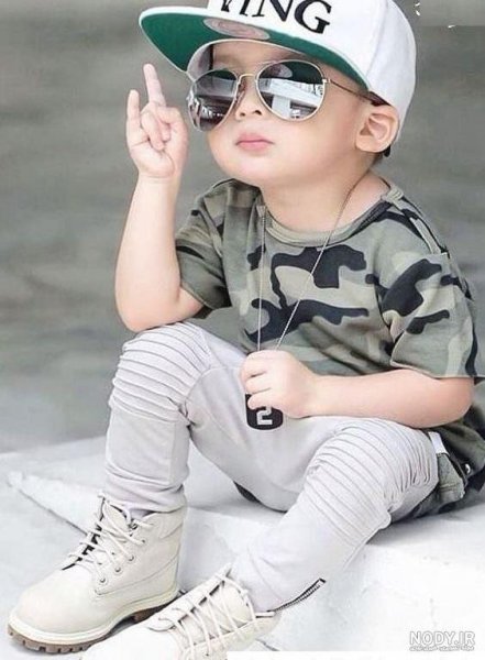  اسپرت ژست عکس کودک پسر