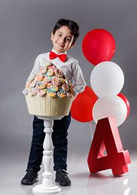  عکس آتلیه کودک برای تولد