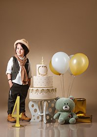  عکس آتلیه کودک برای تولد