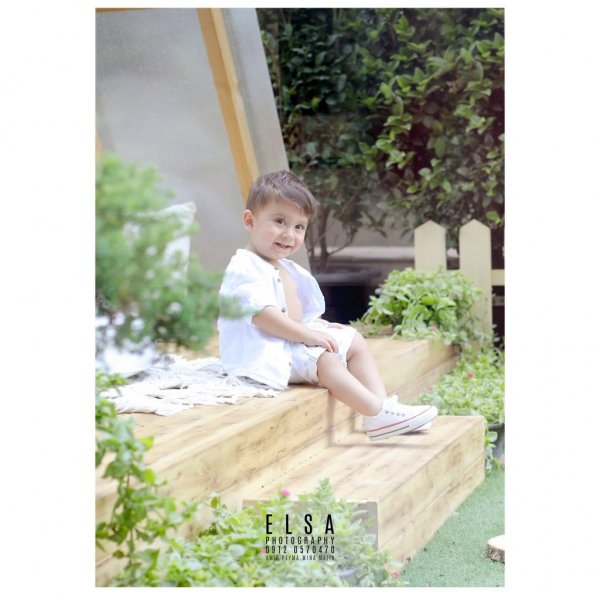 عکاسی تولد کودک در فضای باز