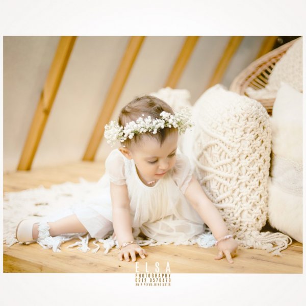  عکاسی تولد کودک در فضای باز