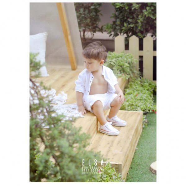  عکاسی تولد کودک در فضای باز