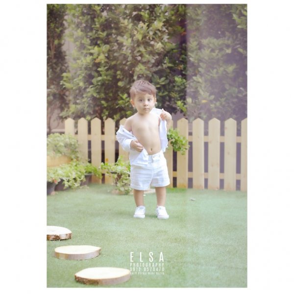 عکاسی تولد کودک در فضای باز