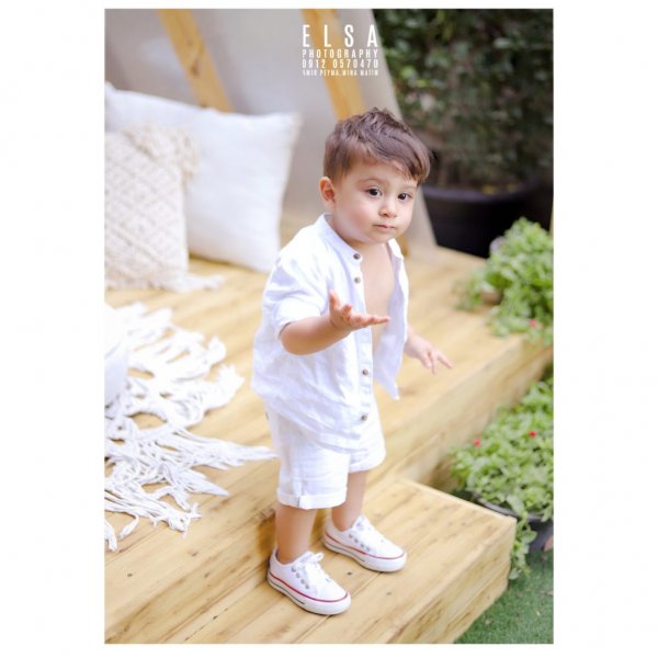 عکاسی تولد کودک در فضای باز