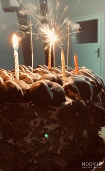 عکس کیک تولد فیک برای استوری