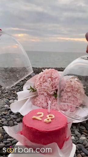  عکس کیک تولد فیک طبیعی