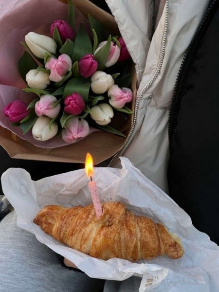  عکس تولد با کروسان