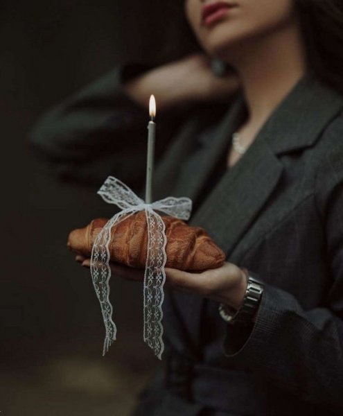  عکس تولد با کروسان