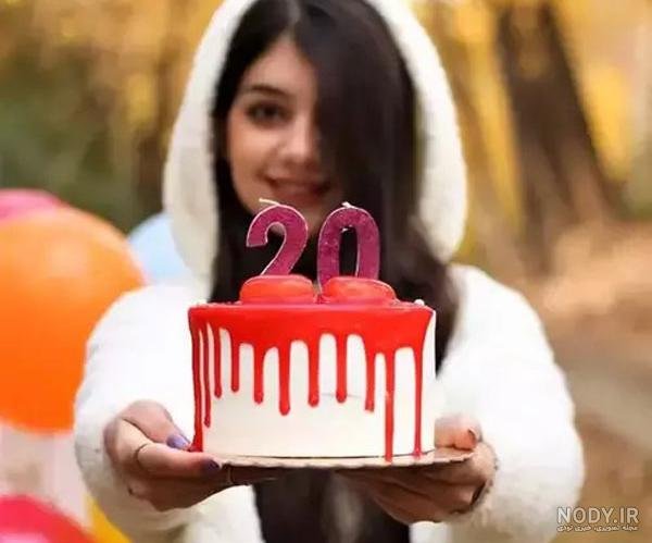 ایده عکاسی تولد با کروسان