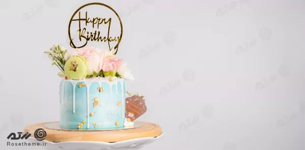 ایده عکاسی تولد با کروسان