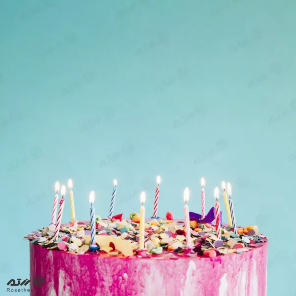 ایده عکاسی تولد با کروسان