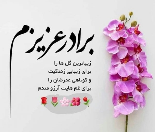 متن تبریک تولد برادر بزرگتر