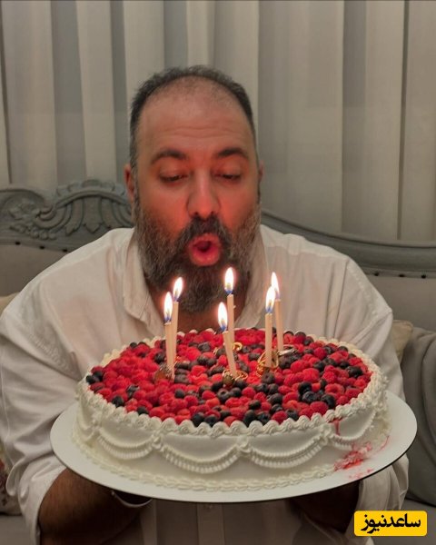  کیک تولد نرگس محمدی