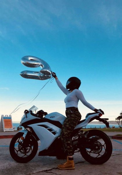  عکس تولد با موتور