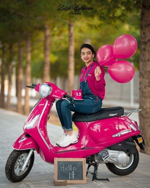  عکس تولد با موتور سنگین