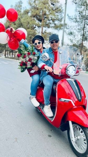  عکس تولد با موتور سنگین