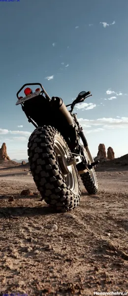  ژست عکاسی با موتور کراس