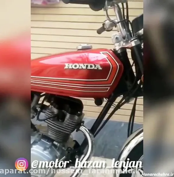 عکس موتور هوندا خفن