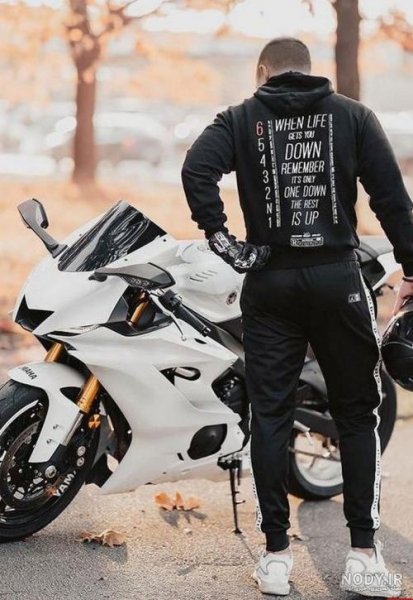  عکس دختر با موتور سنگین برای پروفایل