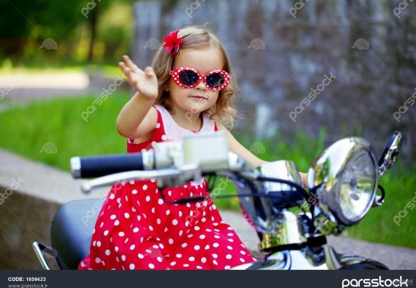  عکس دختر موتور سوار لاکچری