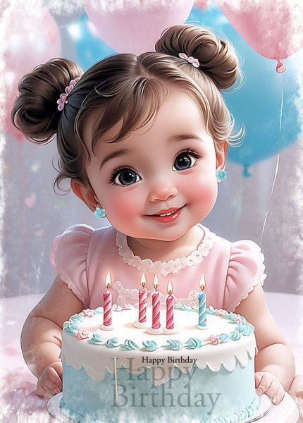  متن خاص برای تبریک تولد دخترم