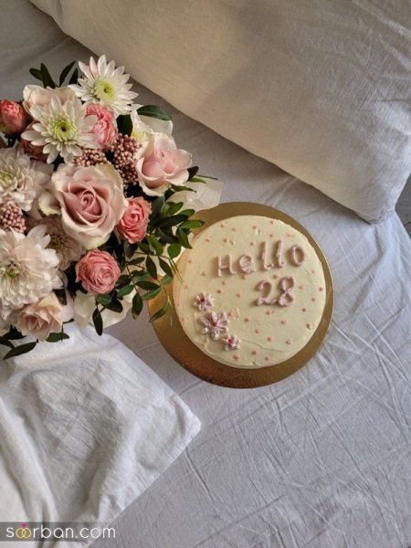  عکس تولد با کیک