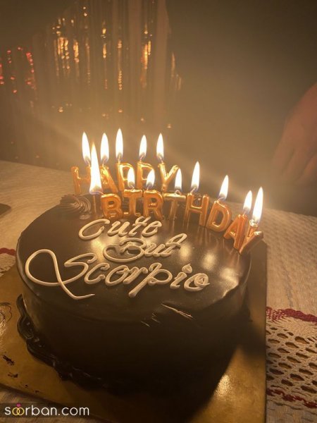  عکس تولد با کیک