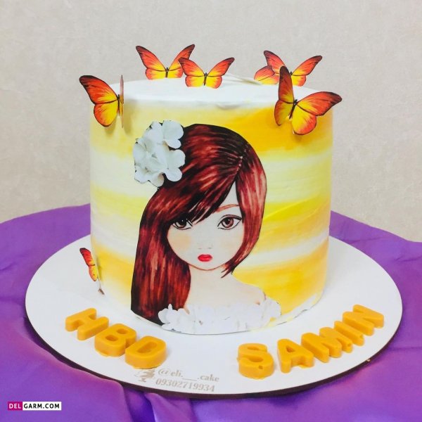  عکس کیک تولد پاییزی