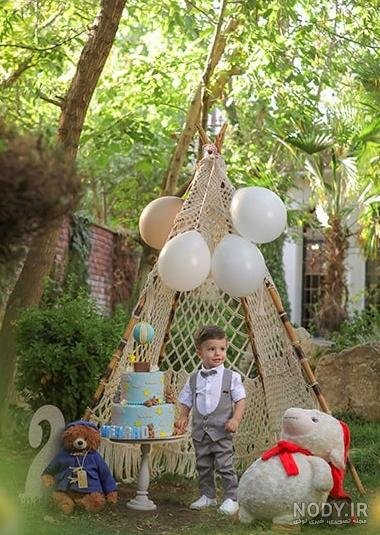  عکس تولد پسرانه در طبیعت