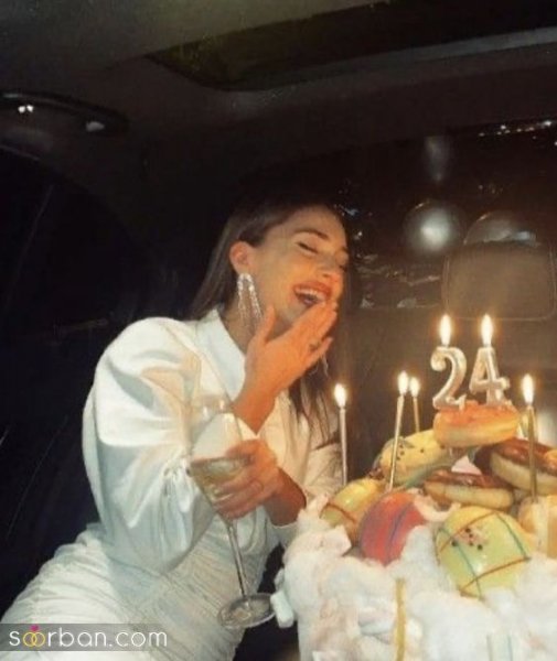  عکس تولد داخل ماشین