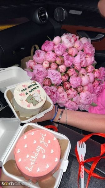  عکس تولد داخل ماشین