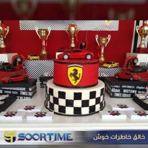  عکس کیک تولد ماشین فراری
