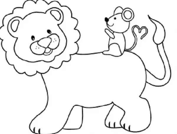  عکس نقاشی شیر