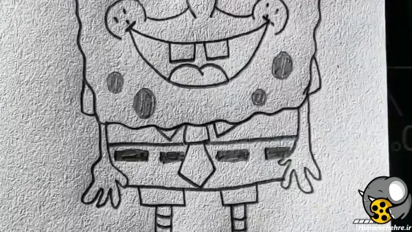  عکس نقاشی باب اسفنجی