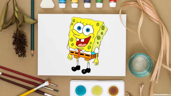  عکس نقاشی باب اسفنجی
