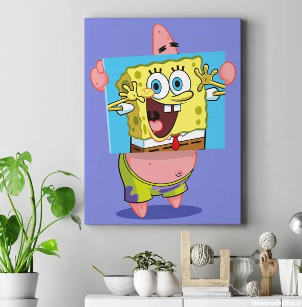  عکس نقاشی باب اسفنجی