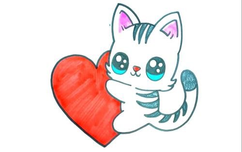  100 عکس نقاشی گربه