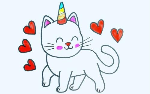  100 عکس نقاشی گربه