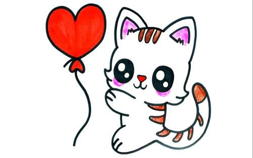  100 عکس نقاشی گربه