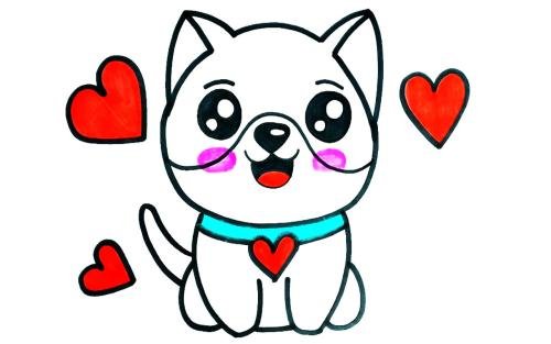  100 عکس نقاشی گربه